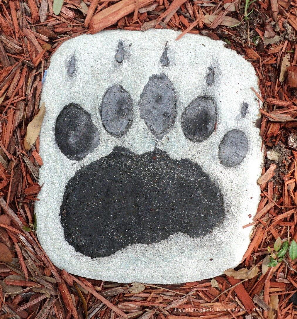 Polar Bear Paw Print Custom705