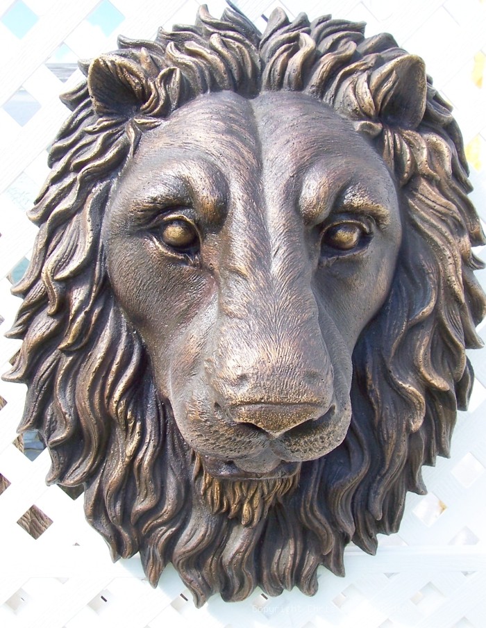 21 Lion Head Bronze