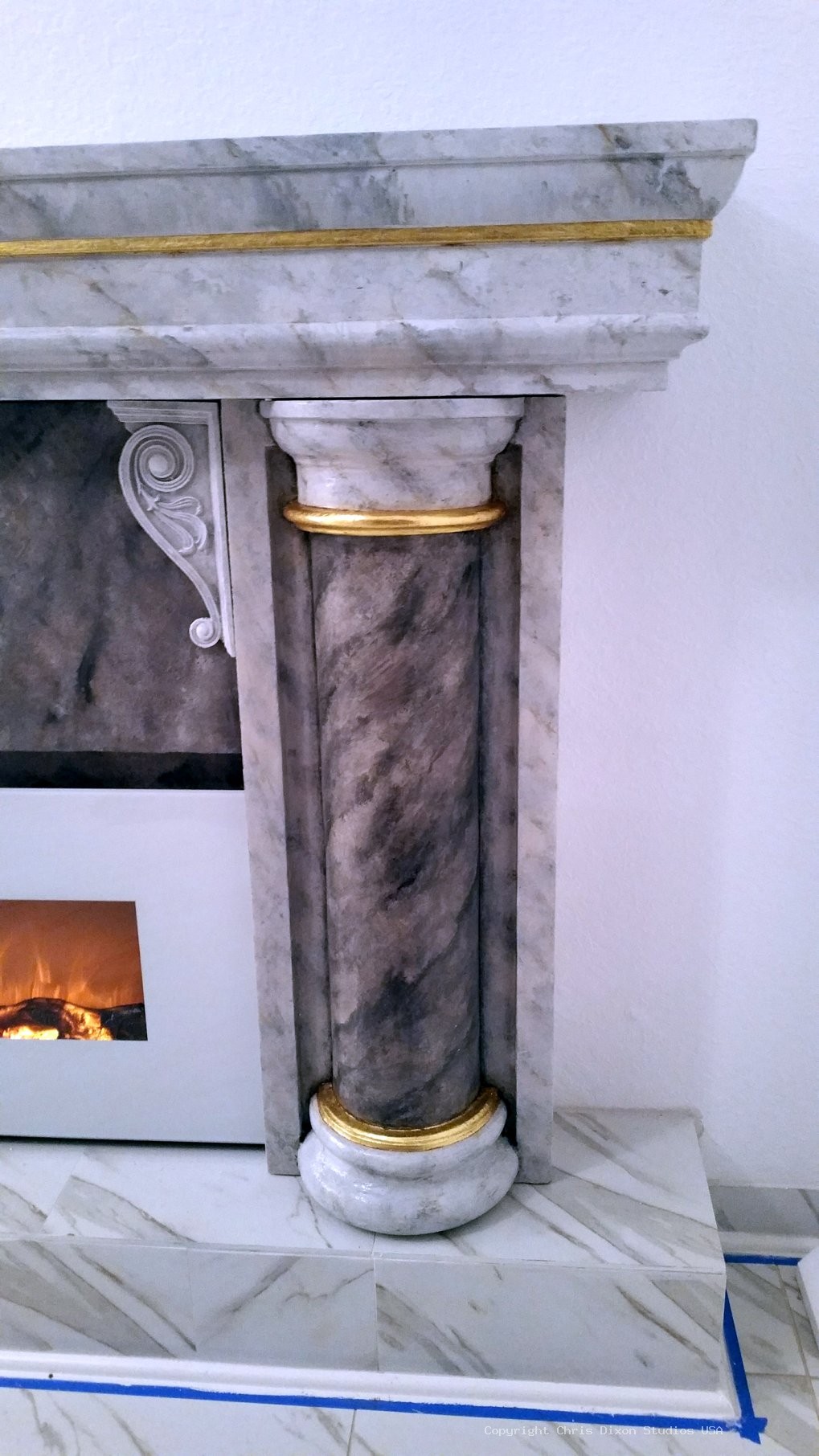 Fireplace Columns 23k 155