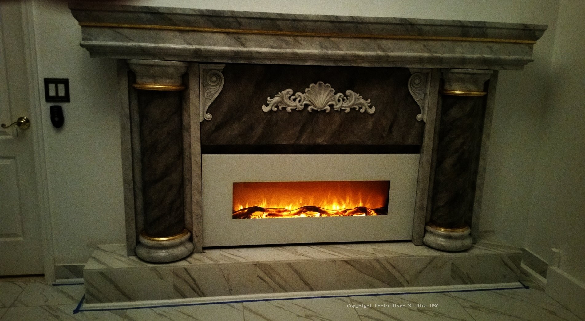 Fireplace Columns 23k 251