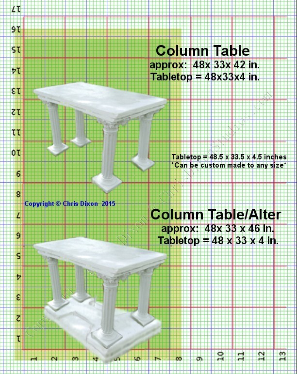 Column Table Alter GRID