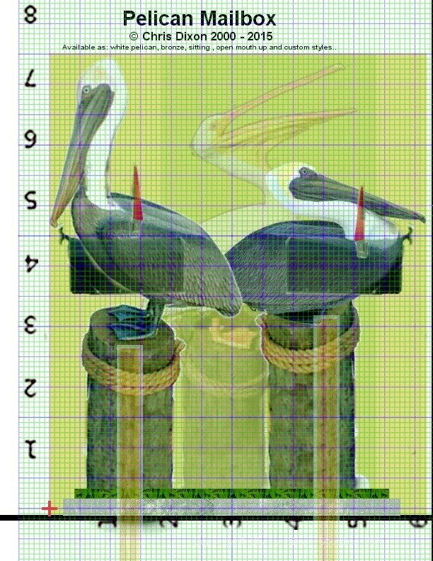 Pelicans Mailboxes GRID