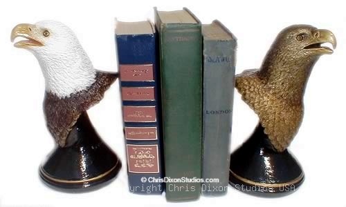 8 2 Eaglehead Bookends