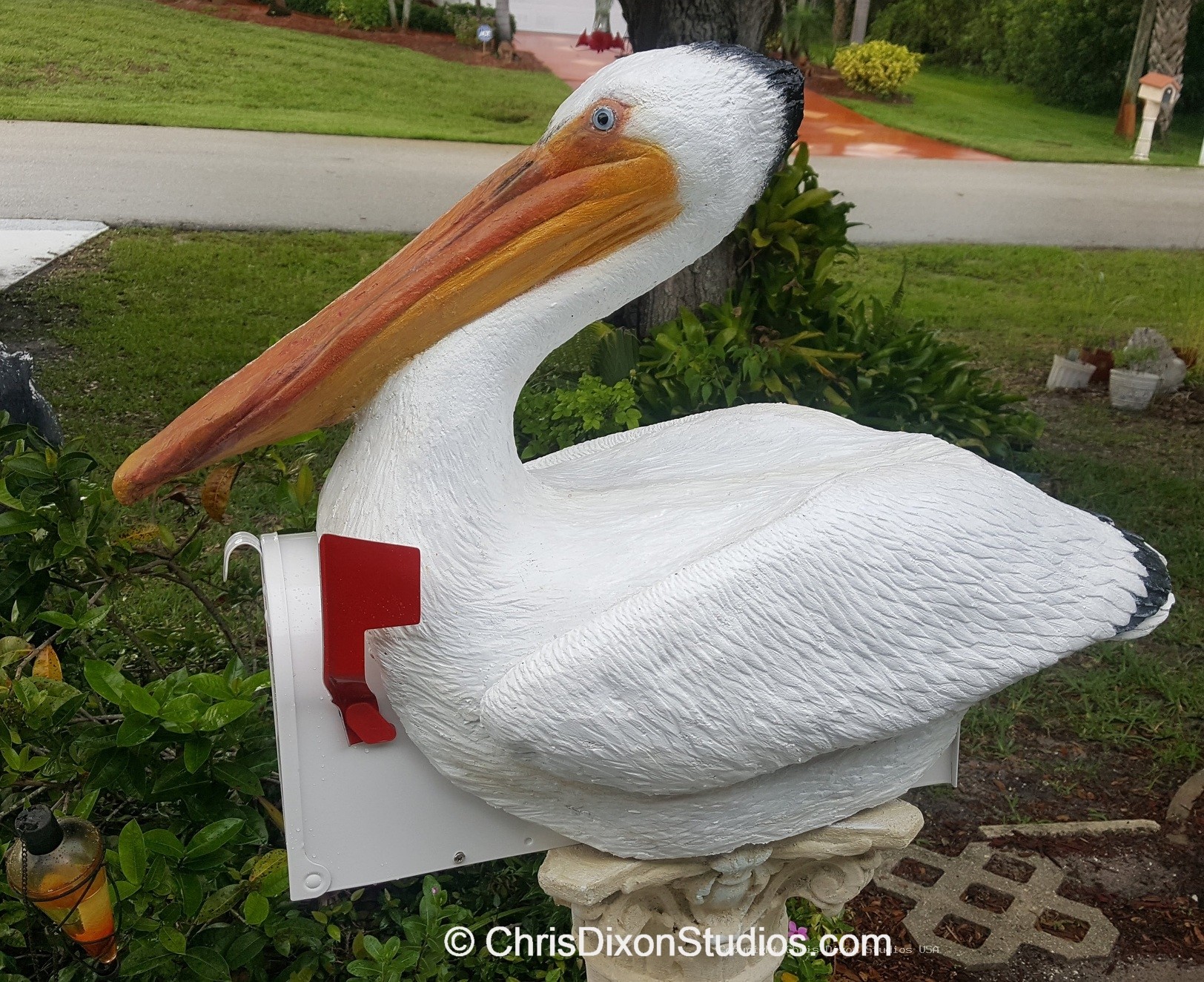 White PelicanMailbox 500