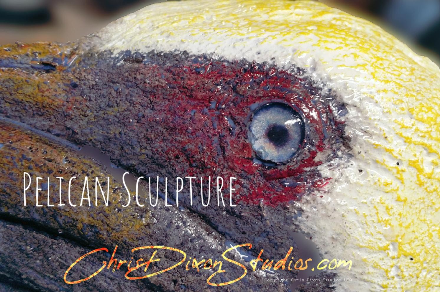 Pelican Sculpture Dixon 1730