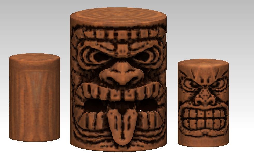Tiki Table Stools