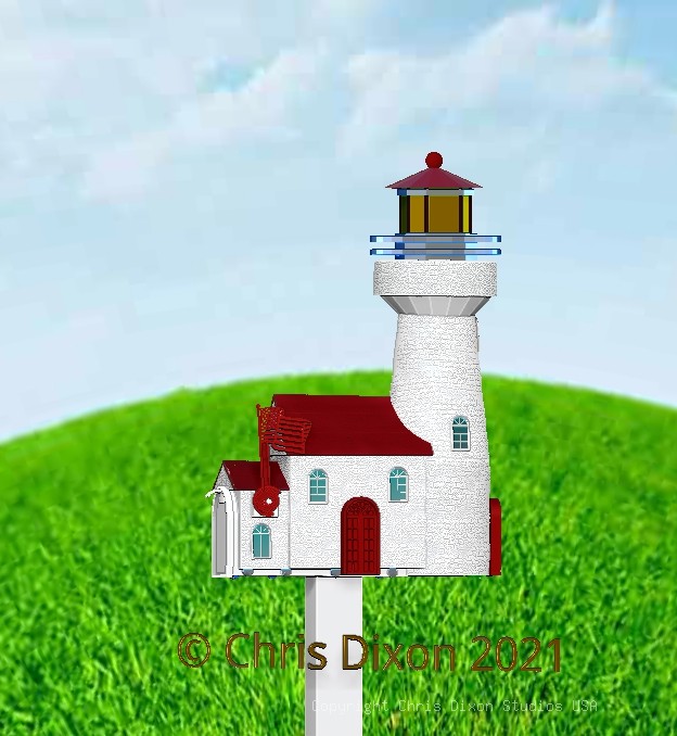 LightHouse MailboxUSA2smTxBg