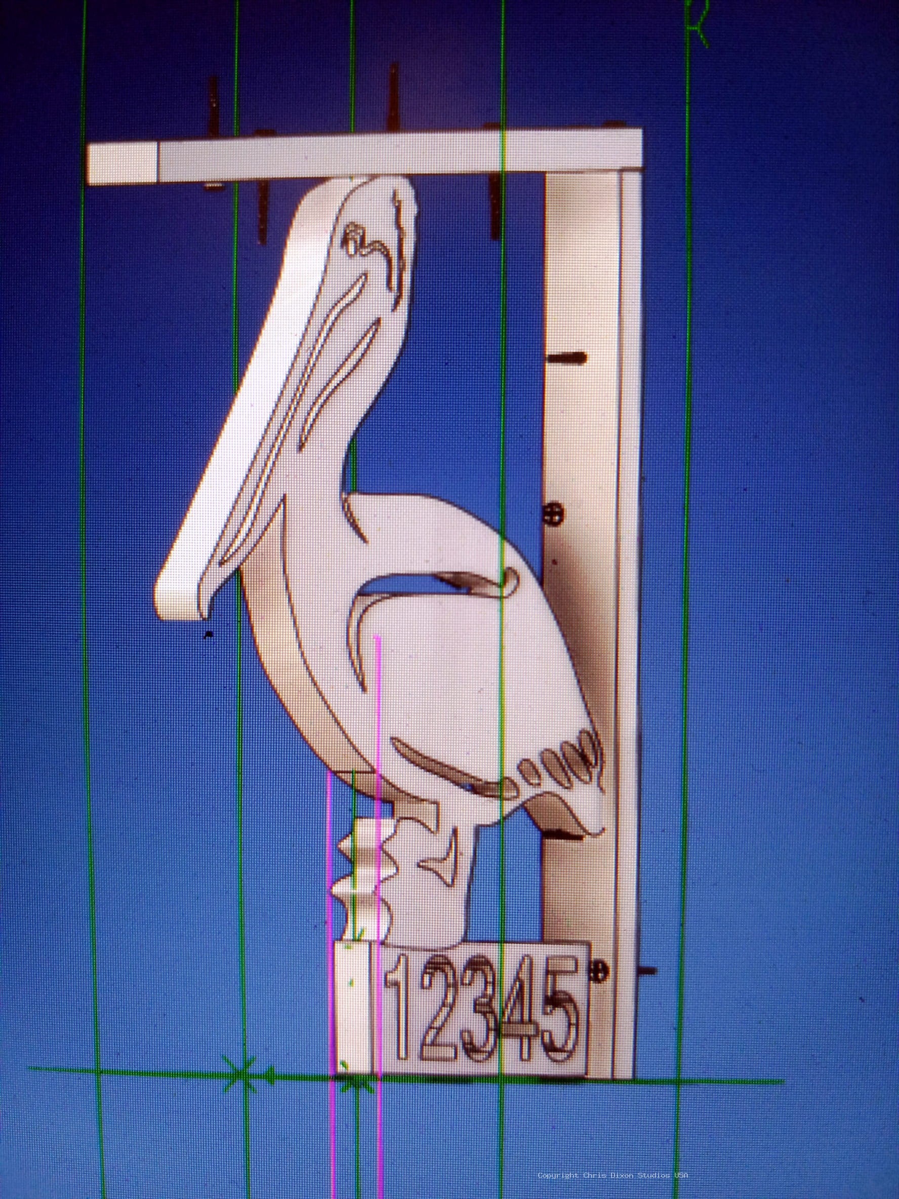 Mailbox Bracket PELICAN 510