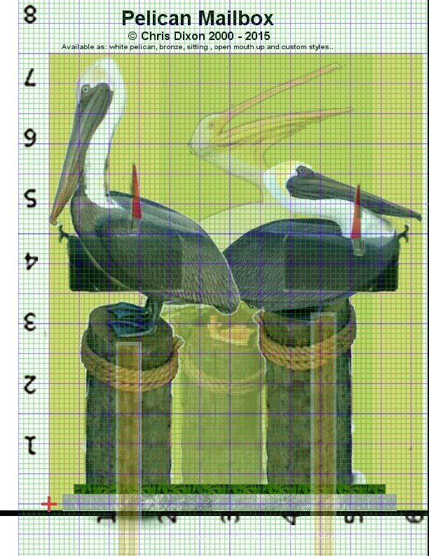 Pelicans Mailboxes GRID