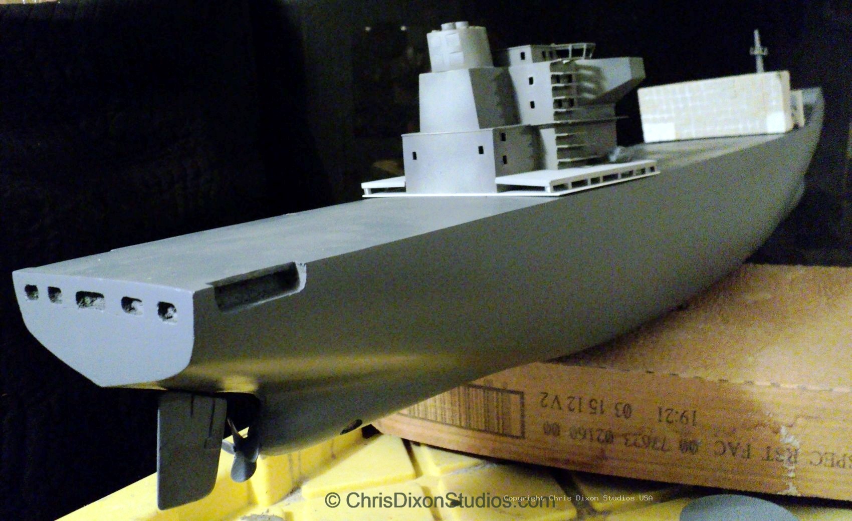 Container Ship Modeled18