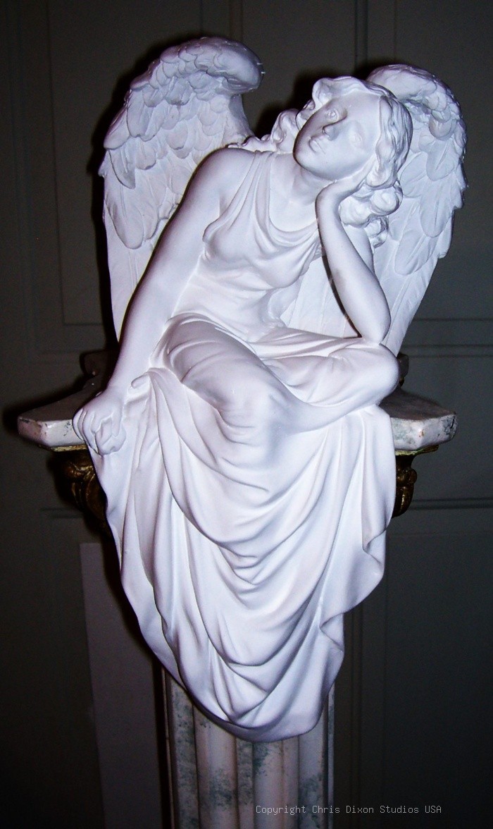 Angel Sitting 18x10 C