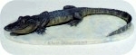 View Alligator-Sculpture-Tabletop 7x16-177