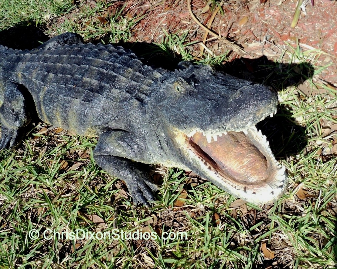 Alligator Statue 8ft182