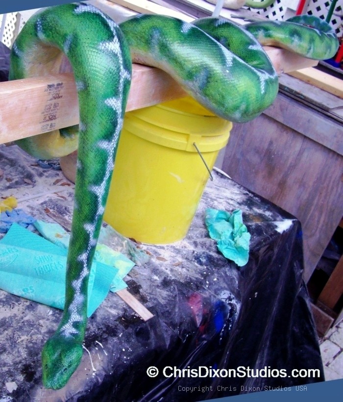 Emerald Boa Unfinished 45