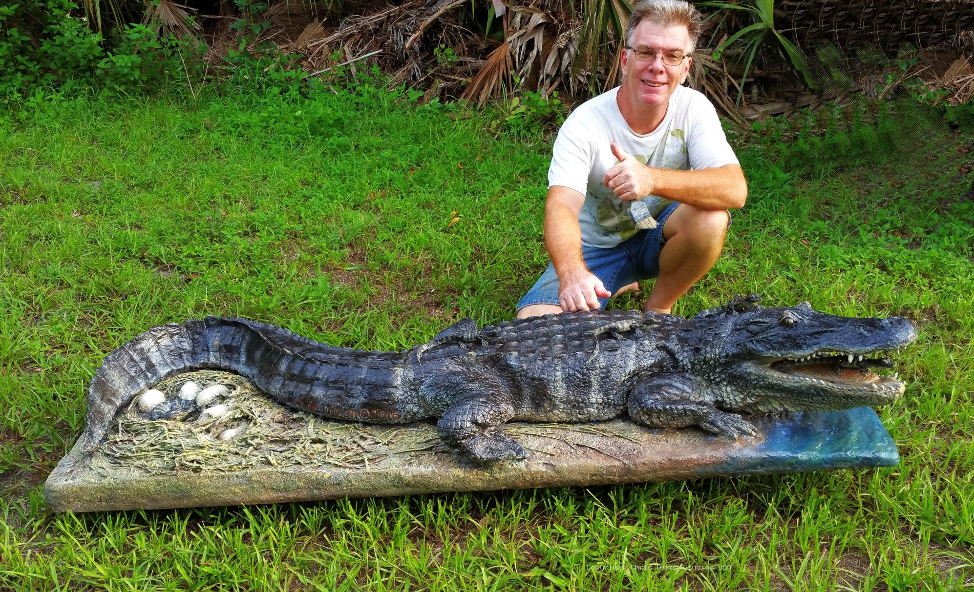 Alligator Nest 7ft 094