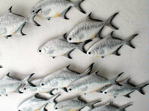 Pompano Fish School