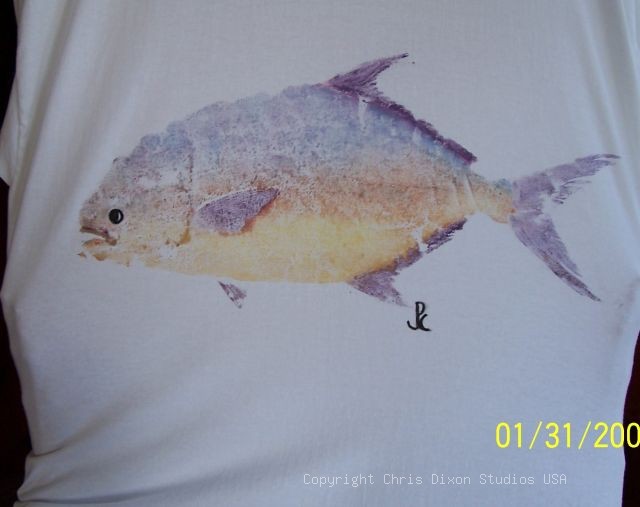 Pompano Fishprints