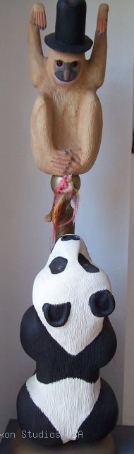 Carrousel Pandabear Monkeypole