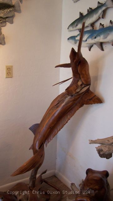 1marlin Woodcarving
