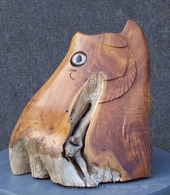 Tarpon Head Woodcarving