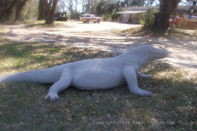 Komodo Dragon Unfinished