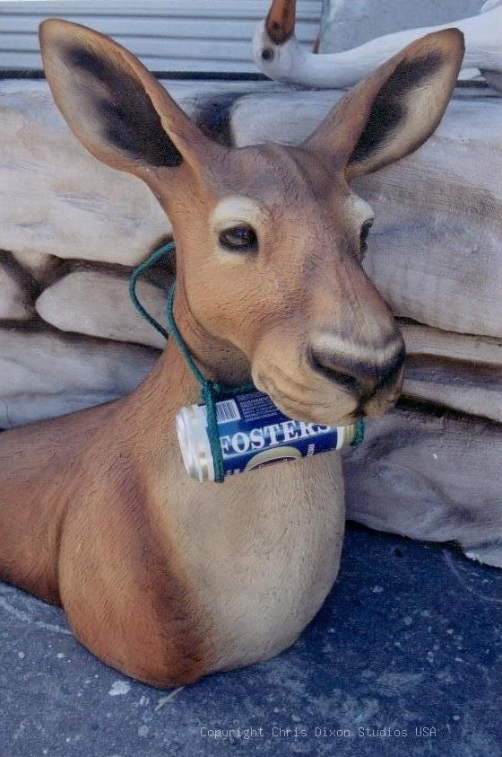 Kangaroo Bust