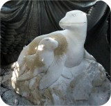 Sea Lion Mom And Baby CARVE 326