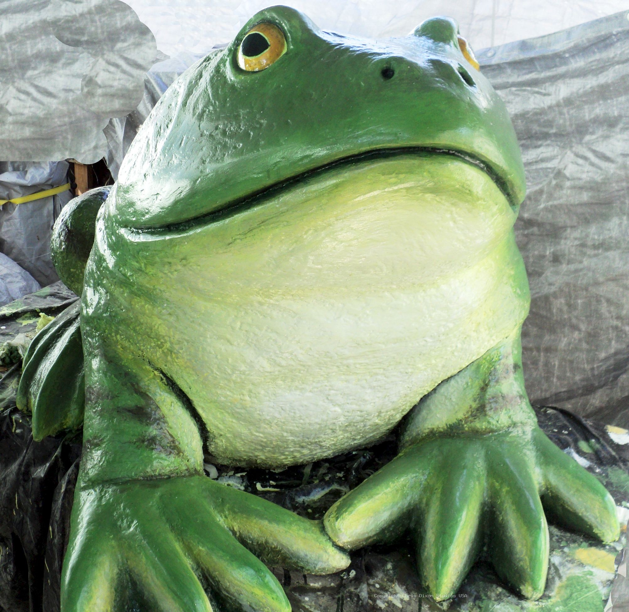 BullFrog3x5ft Statue32