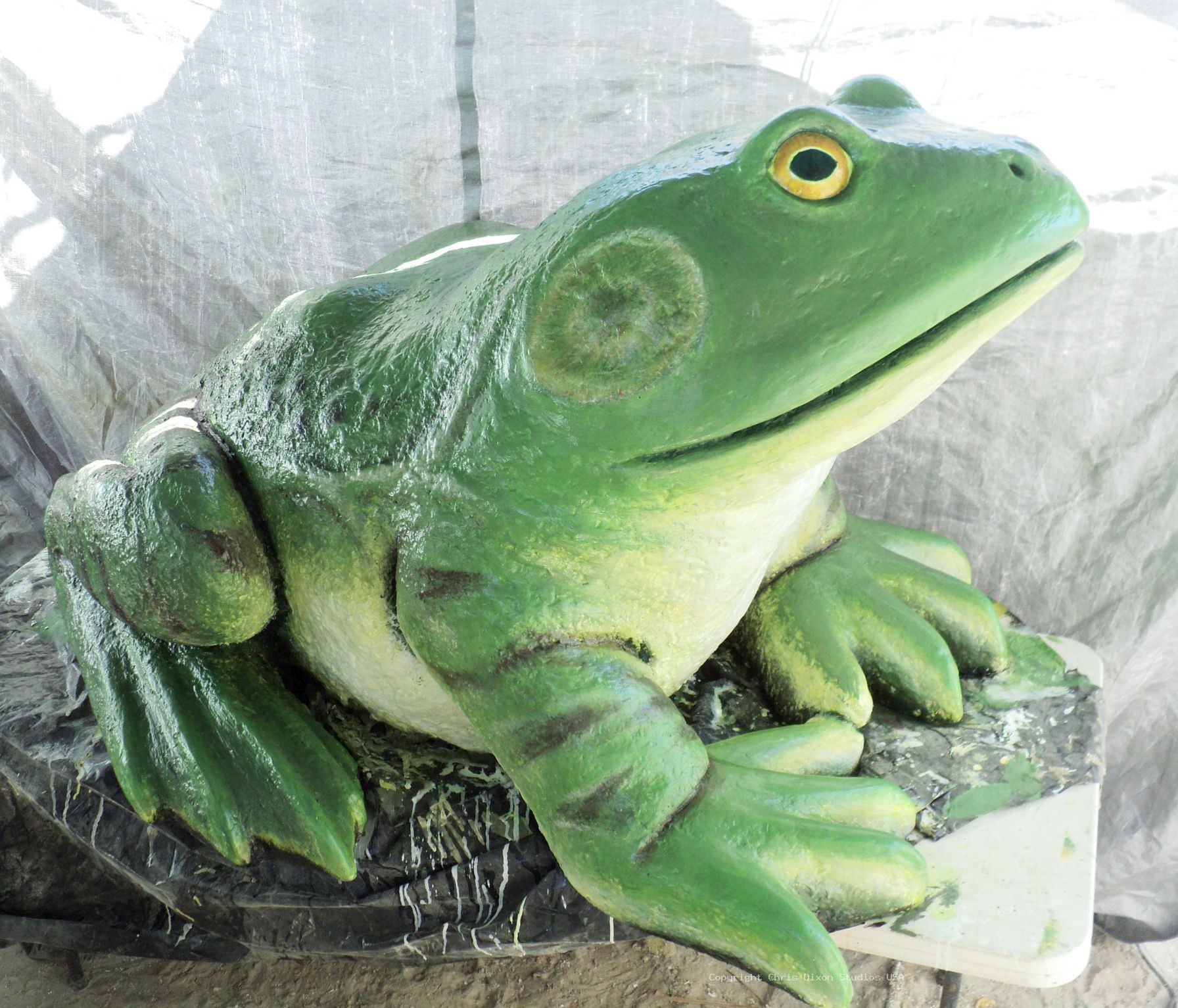 BullFrog3x5ft Statue65