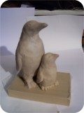Emperor Penguins Maquette88