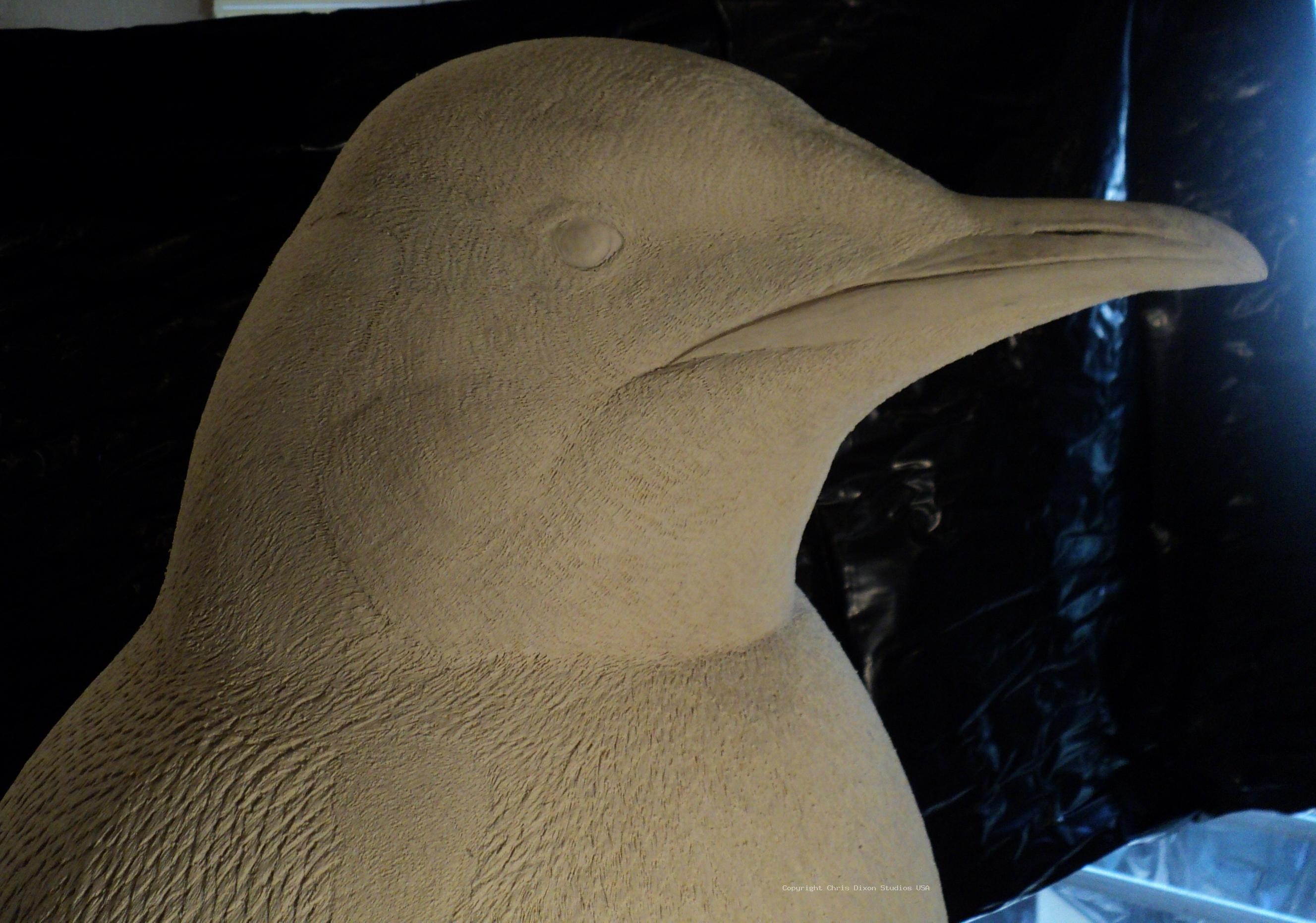 Emperor Penguins Carved82