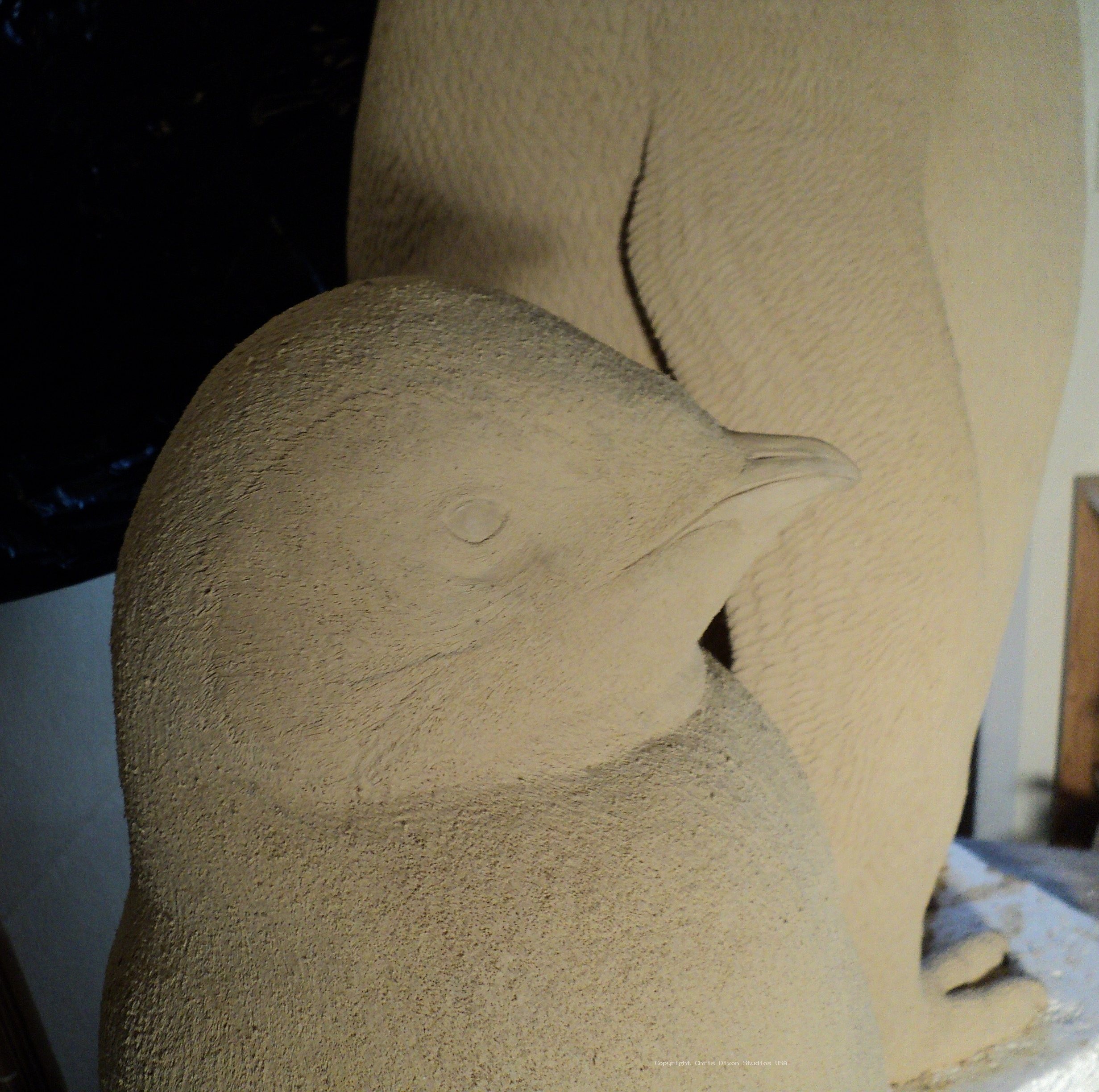 Emperor Penguins Carved87