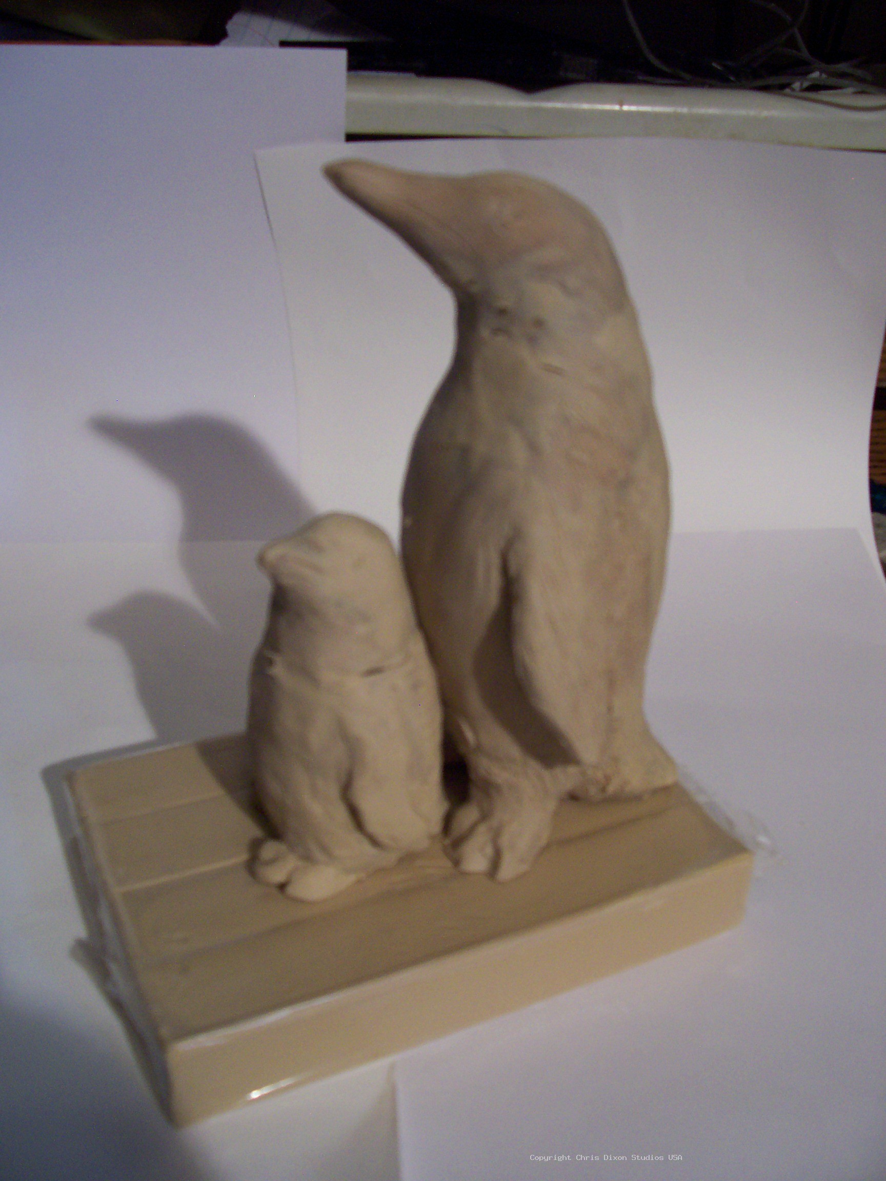 Emperor Penguins Maquette91