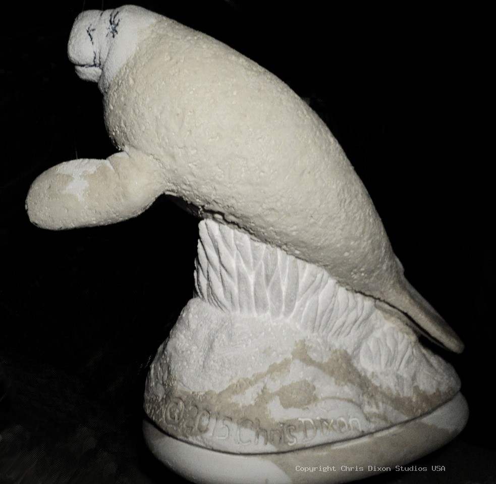 Manatees FPL 6ft CARVED2 03