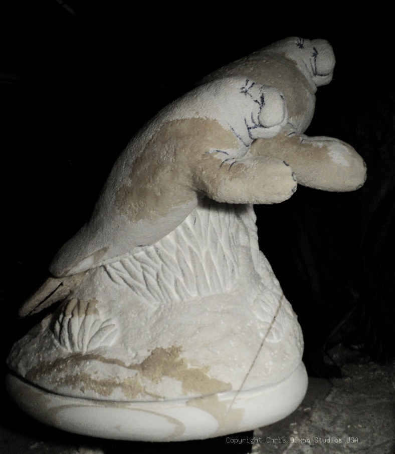 Manatees FPL 6ft CARVED2 07