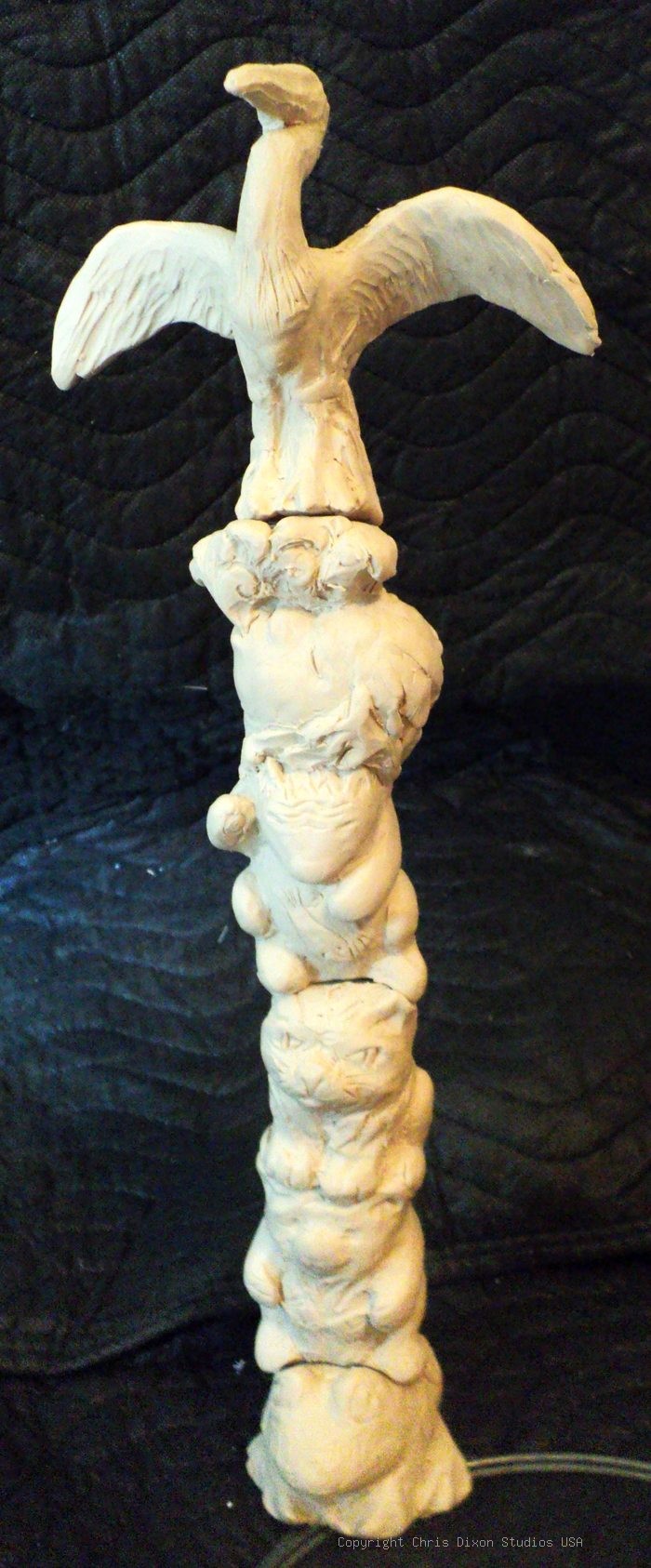 Totem Pole 25ft Clay70