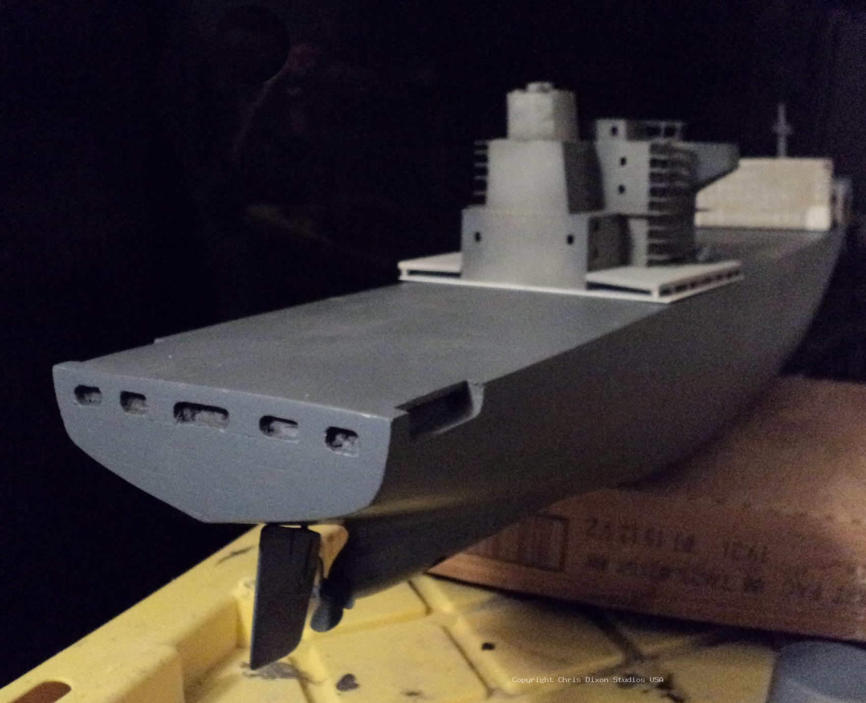 Container Ship Modeled17