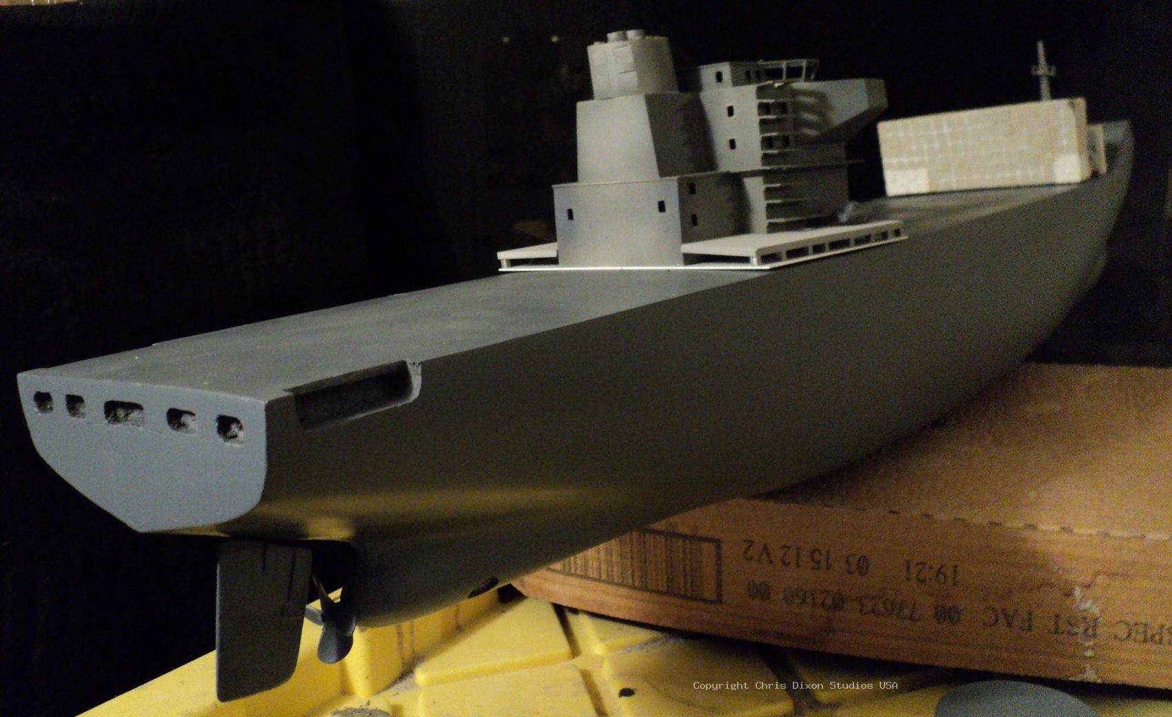 Container Ship Modeled18