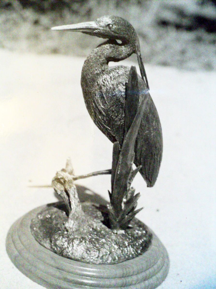 Heron Egret Pewter 279