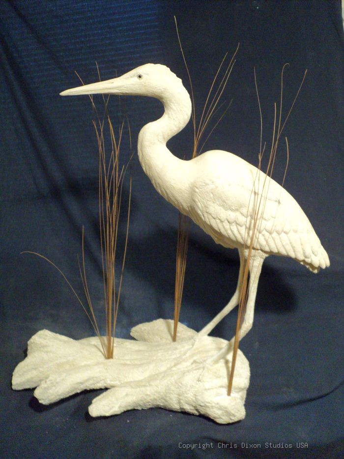 Egret White Bird 26in